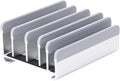 Elestoria Adjustable Laptop Stand - Fits 5 Devices, Modern Design, Tool Free Adjustment, Protective & Stable