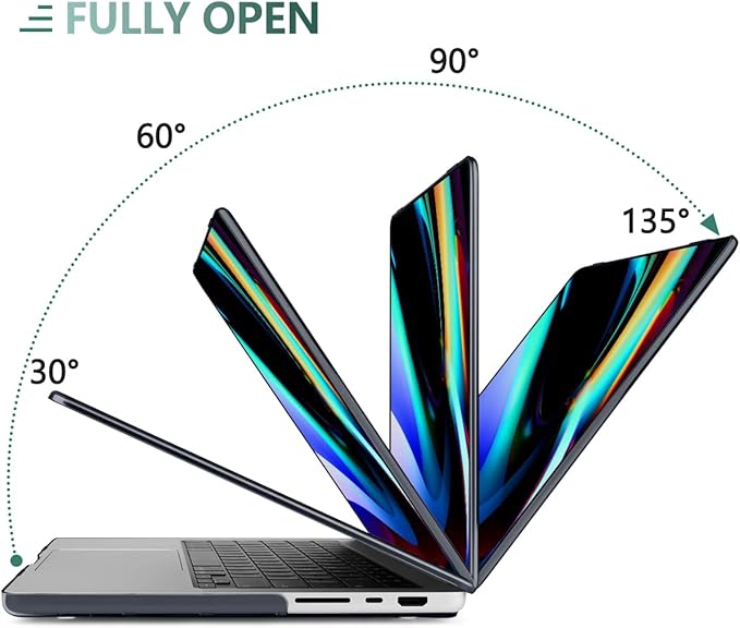 DONGKE for M4 MacBook Pro 16 Inch Case 2024 2023 2021 A3403 A3186 M3 A2991 M2 A2780 M1 A2485 Pro/Max Chip, Plastic Hard Shell Case & Keyboard Cover for Mac Pro 16 with Touch ID, Astronaut