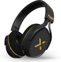 BlueAnt Pump X - The Gym Headphones | Sports Headphones | Cushioned & Cooling Ear Pads | (ANC) Active Noise Cancelling/Advanced Transparency | Wireless | Up to 58hr Play Time (Black | Gold)