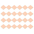 PATIKIL Copper Heatsink Pad Shims, 24 Pcs 15x15x0.8mm Copper Pad Shim IC Chipset GPU CPU Thermal Heatsink for Cooling Laptop Desktop Computer