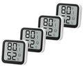 NOKLEAD Thermometer Humidity Meter Inside Mini Hygrometer Monitor Room Temperature Measuring Device with Face Icon Comfort Indicator ℃/℉ Switch for Baby Room Greenhouse Office Living Room (4)
