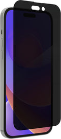 ZAGG InvisibleShield Glass Elite Privacy 360 Screen Protector for Apple iPhone 14 Plus - Four-Way Privacy Filter, 5X Tougher, Anti-Fingerprint Technology, Easy to Install