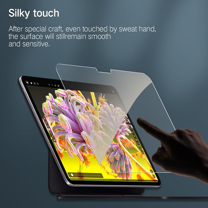 PERFECTSIGHT Anti Blue Light Screen Protector for iPad Air 11 Inch M3/M2 (7th/6th Generation, 2025/2024), [Medical-Grade HD Clear Eye Protection] Blue Light Blocking Filter 6 Radiations Tempered Glass