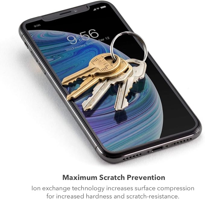ZAGG InvisibleShield Glass Elite Screen Protector - Made for Apple iPhone 8 - Case Friendly Screen - Impact & Scratch Protection (200104167)