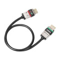 Locking HDMI 2.0 Cable - 4K@60Hz 18Gbps HDR for High-Speed Video Transfer with Ultra Lock System-0.5M/1.6FT