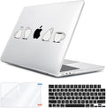 for 2025 2024 2023 2022 MacBook Air 13 inch Case M4 A3240 M3 A3113 M2 A2681 with Touch ID& 13.6" Liquid Retina Display, Plastic Hard Shell&Keyboard Cover&Screen Film&Webcam Cover, Cups