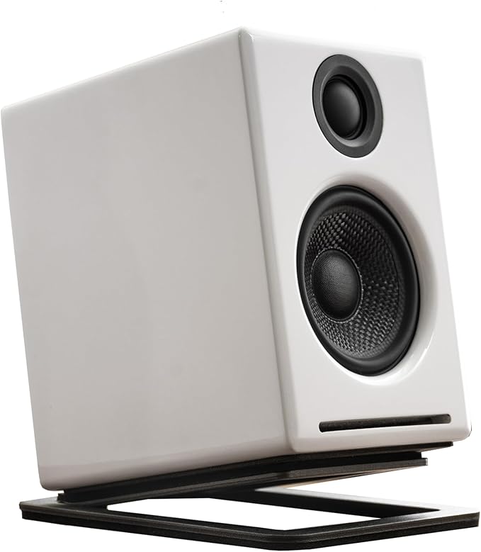 Audioengine A2+ 24 Bit 60 Watt Bluetooth Desktop Computer Speakers for Music and Gaming - PC MAC Laptop Tablet