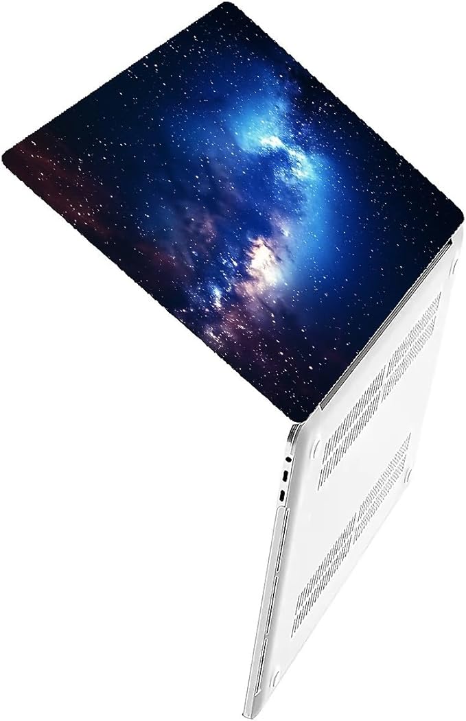 Compatible with MacBook Air 13.3 13.6 Inch Case 2022 2021 2020 2019 Plastic Hard Shell Case Cover,13.3 Air (A1932/A2179/A2337), Milky Way Galaxy