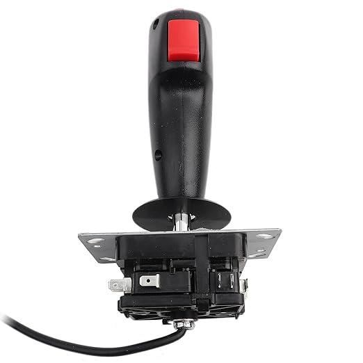 Flight Joystick 8-way adjustable joystick with trigger and top launch button for video game simulator flyer