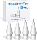 Replacement Tips for Apple Pencil Accessories - 4 Pack Mix Replacement Pencil Tips for Apple Pencil 2nd/ 1st Gen/USB-C/Pencil Pro