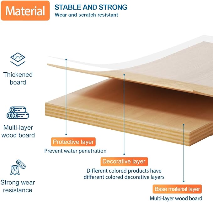 Reception Desk with Counter Modern Checkout Counter with Lockable Drawer Keyboard Tray Receptionist Desk for Office Salon Reception Table T Right 47inch/120cm
