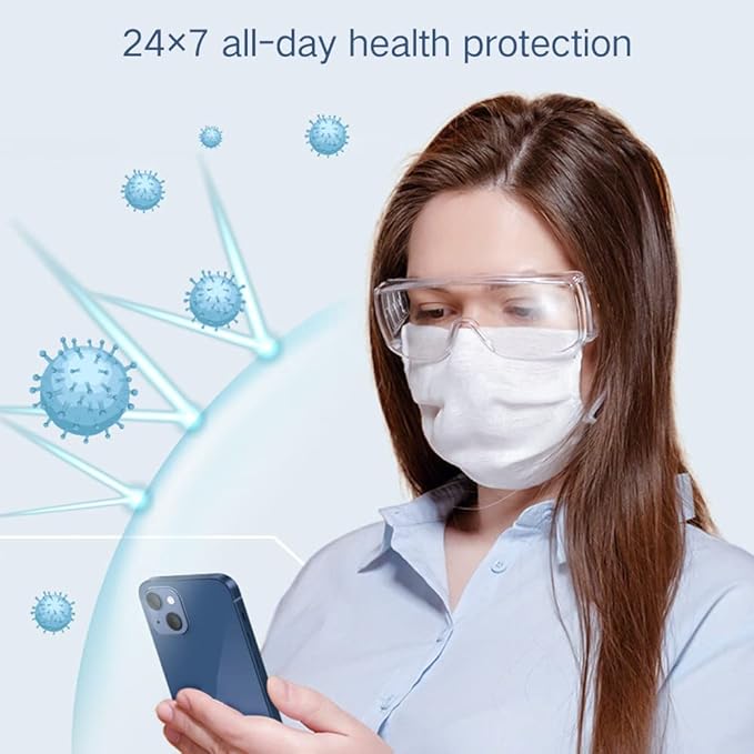 PERFECTSIGHT Sapphire Anti Blue Light Screen Protector Designed for iPhone 13 Pro Max - Medical-Grade Eye Protection -HD Clear Filter 6 Radiations Shatterproof Diamond Hard Tempered Glass (6.7 inch)
