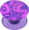 PopSockets Plant-Based Phone Grip with Expanding Kickstand, Adhesive Grip, Eco-Friendly - Translucent Lava Flow