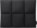 Comfyable Puffy Laptop Sleeve 15 Inch 16 Inch, Quilted Puffer Laptop Carrying Case, Pillow Pouch Compatible for MacBook Air 15 in M4 2025 & MacBook Pro 16 in M4 2024, Black