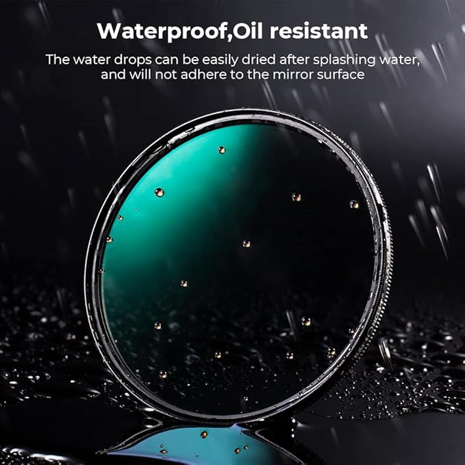 K&F Concept 43mm Circular Polarizers Filter Polarizing Filter 28 Multi-Layer Coated Super Slim High Definition CPL Lens Filter (Nano-X Series)