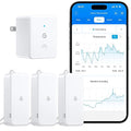 GoveeLife 2.0 WiFi Hygrometer Thermometer 3 Pack, Smart Humidity Temperature Sensor with App Notifications, 2-Year Free Data Storage Export, Temperature Humidity for Bedroom, Wine Cellar, Basements