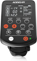 AODELAN Wireless TTL Flash Trigger with High-Speed Sync HSS 1/8000s for Nikon Camera; Replace for P-rofoto Air Remote TTL-N
