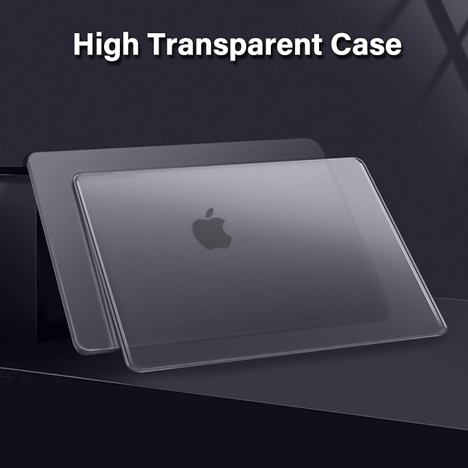 MOSISO Compatible with MacBook Pro 16 inch Case 2025 2024 2023 2022 2021 M4 M3 M2 M1 A3403 A3186 A2991 A2780 A2485, Natural Original Color Hard Case&Keyboard Cover&Screen Film&Type C, Space Gray Clear