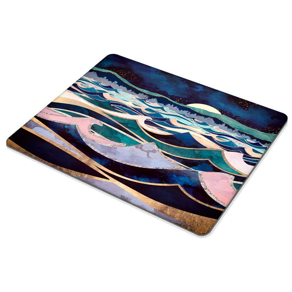 Moonlit Ocean Mouse pad Customized Mousepad Non-Slip Rubber Base Mouse Pads for Computers Laptop Office Desk Accessories Mouse pad