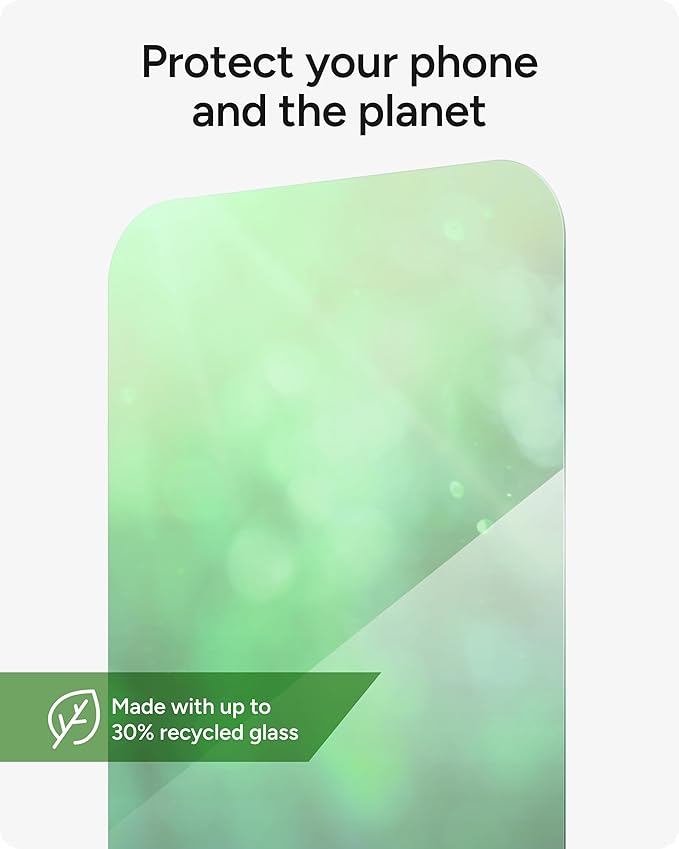 ZAGG InvisibleShield Glass Elite iPhone 15 Pro Max Screen Protector - 5X Stronger with Reinforced Edges, Scratch & Smudge-Resistant Surface, Easy to Install