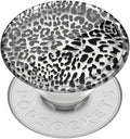 PopSockets Plant-Based Phone Grip with Expanding Kickstand, Adhesive Grip, Eco-Friendly - Black Leopard