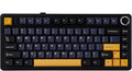 EPOMAKER x Aula F75 Gasket Mechanical Keyboard, 75% Wireless Hot Swappable Gaming Keyboard with Five-Layer Padding&Knob, Bluetooth/2.4GHz/USB-C, RGB (Black, LEOBOG Reaper Switch)