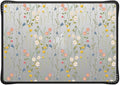 CASETiFY Impact MacBook Air 15" (M2-M4) Case [Cushioned Impact Corners/Scratch-Resistant/Anti-Slip Grip] - Dreamy Floral Pattern - Clear Black
