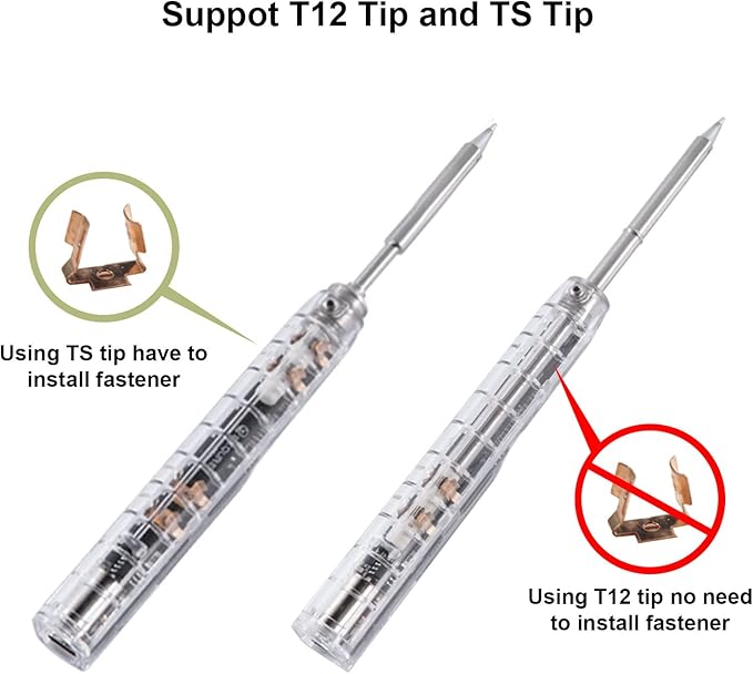 SEQURE SI012 Soldering Iron, 68W Electric Soldering Iron Kit Adjustable Temperature 212°F-842°F, 8S Fast Heating, Digital OLED, Auto Sleep, 19V Power Adapter, 2 Soldering Tips Portable Welding Tool
