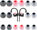 Earbud Tips Ear Bud Tips Soft Anti Slip Washable and Reusable Silicone Replacement Earbud Tips Fit Most in-Ear Earbuds(Inner Hole 3.8mm -5.1mm) 18pcs S M L