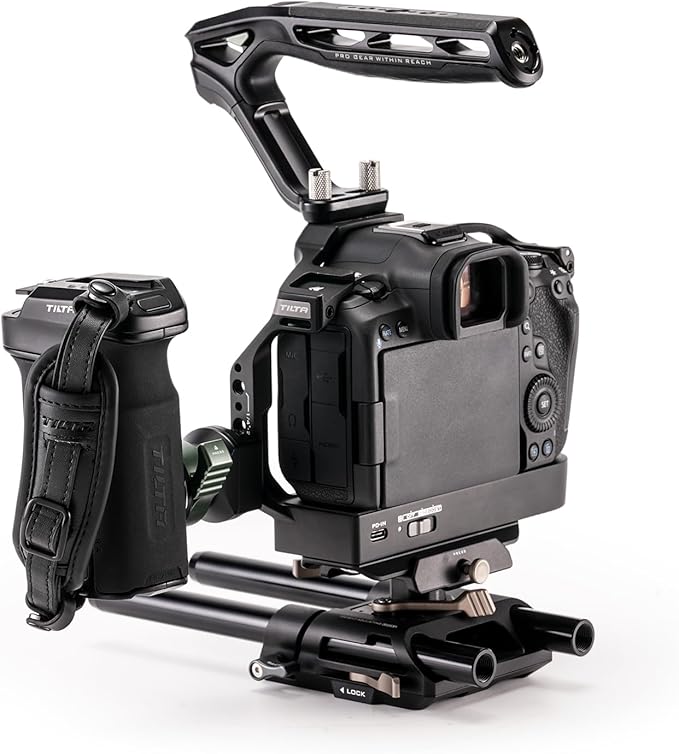 Tilta Camera Cage Advanced Kit with Cooling System Compatible with Canon R5 Mark II - Black