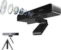 HORION 4K Webcam with Microphone, Auto Framing Camera for PC, 10X EPTZ Zoom, Plug & Play USB 3.0,Video with Dual AI Noise-Canceling Mic, for Video Conference, Streaming, PC/Mac/Linux, HC-5M