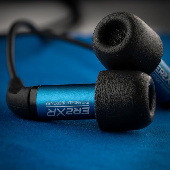 Comply 100 Core Series | Memory Foam Replacement IEM Ear Tips for Etymotic, Westone, Klipsch & More | Superior Noise Isolation, Ultimate Comfort, Secure Fit | Black, Medium (3 Pairs)