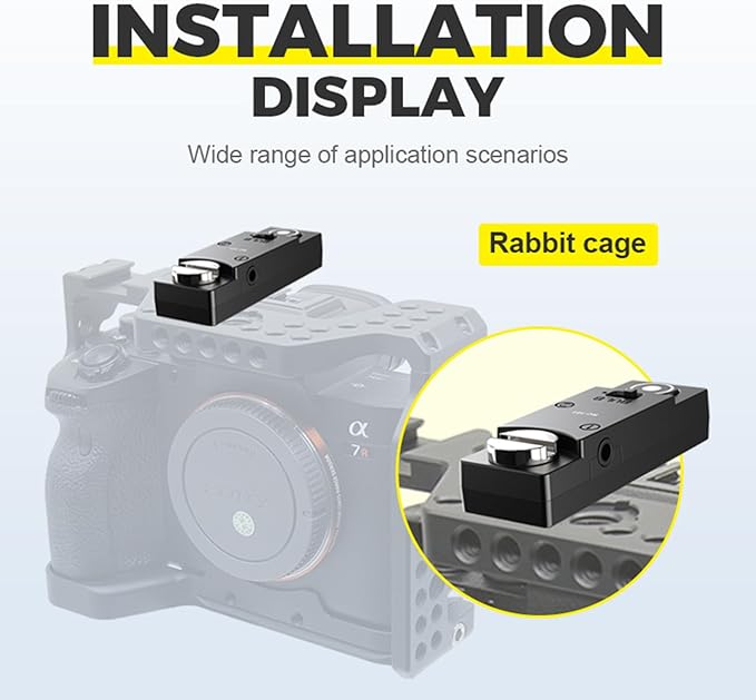 for Fuji/Canon Camera Cable Universal Iron cage Handle Shutter Release Accessory Shutter Cord RC101-E3/2.5mm Remote Control xt2 xt3 xt4 xt5 gfx50/50r/50s/100/100s can80d 90d r8 r10 650d 800d