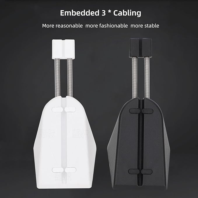 Gaming Mouse Bungee, Mouse Cord Holder and Cable Management Device (Primium Version 360g, White)