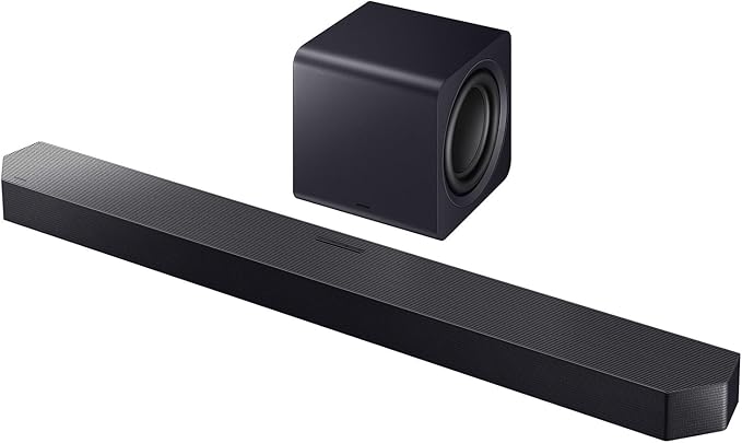 Samsung Q-Series Soundbar HW-Q900F 7.1.2 ch Subwoofer (2025 Model) Smart Integration, Wireless Dolby Atmos, Q-Symphony