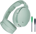 Skullcandy Hesh ANC Over-Ear Noise Cancelling Wireless Headphones with Charging Cable, 22 Hr Battery, Microphone, Works with iPhone Android and Bluetooth Devices - Preppy Sage