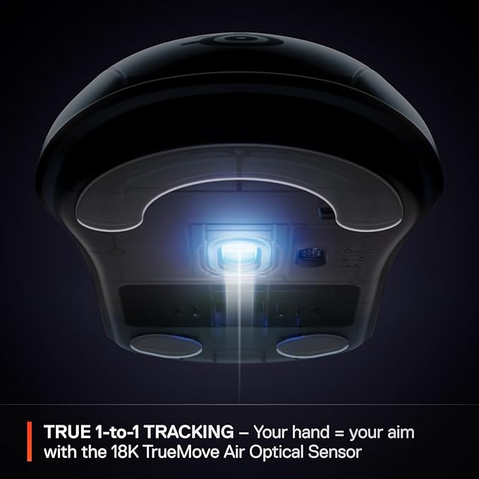 SteelSeries Rival 3 Wireless Gen 2 Gaming Mouse — 2.4GHz and Bluetooth — 18000 DPI TrueMove Air Optical Sensor — 60 Million Click Durability — Light-Weight — 100% PTFE Feet — Lavender