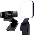 Logitech C922x Pro + Logitech for Creators Litra Glow - The Ultimate Solution for a Professional Look During Video-Calls