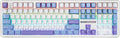 EPOMAKER Aula F108 Wireless Gaming Keyboard, Full Size Mechanical Keyboard with 4000mAh Battery, 108 Hot-Swappable and Programmable Keys, RGB Backlight, for Mac/PC/Android (White&Blue)