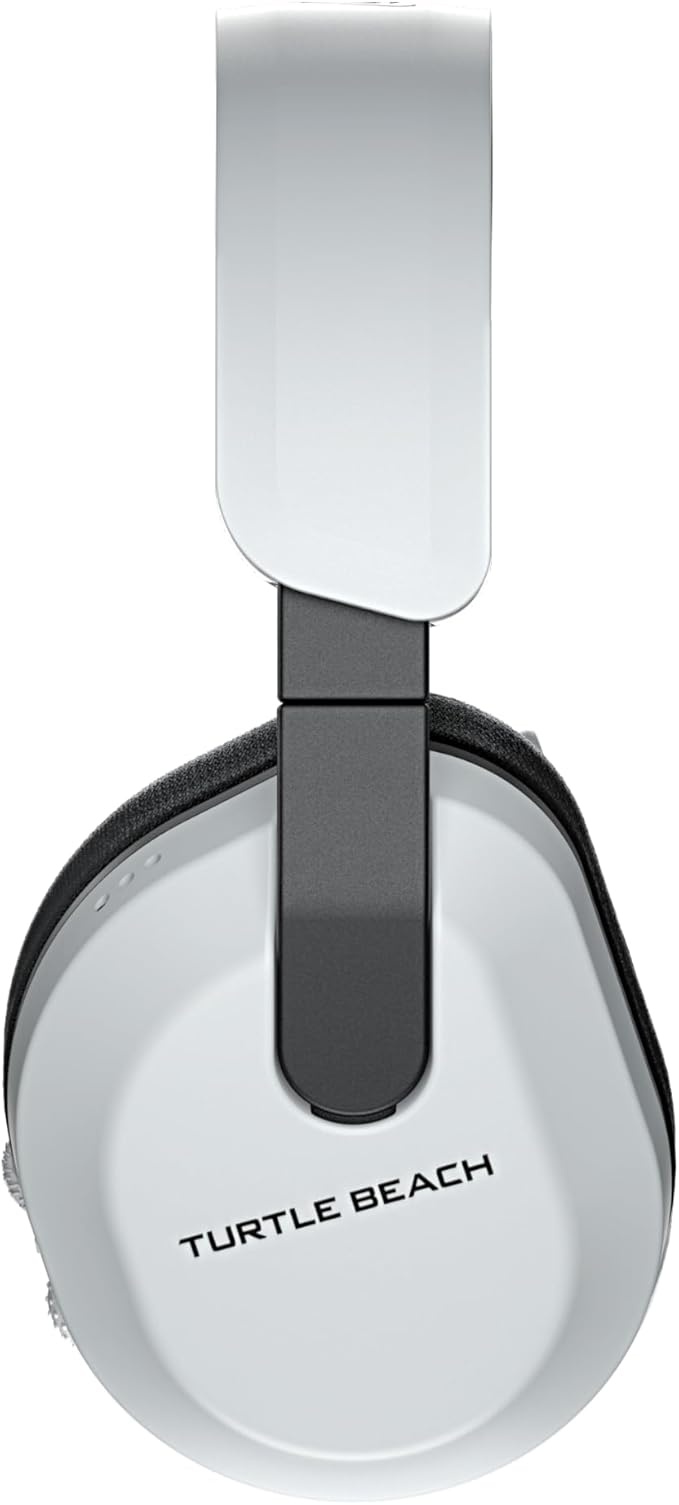 Turtle Beach Stealth 600 Wireless Multiplatform Amplified Gaming Headset for PS5, PS4, PC, & Mobile – Bluetooth, 80-Hr Battery, Noise-Cancelling Flip-to-Mute Mic, 50mm Speakers – White