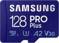 Samsung PRO Plus microSD Memory Card + Adapter, 128GB microSDXC, Up to 180 MB/s, Full HD & 4K UHD, UHS I, C10, U3, V30, A2, for Android Smartphones, Tablets, GoPRO, and DJI Drone (MB MD128SA/AM)