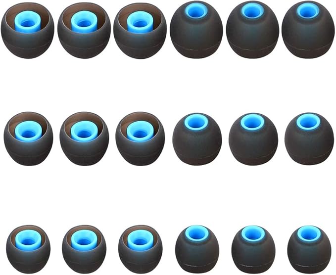 Earbud Tips Earbuds Replacement Tips Ear Tips Earbuds Eartips Eargels 9 Pairs SML
