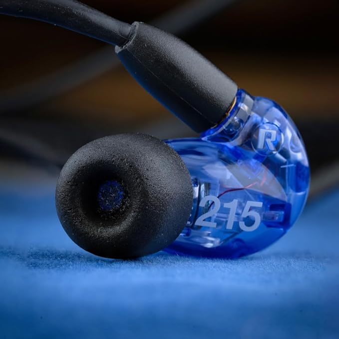 Comply 100 Core Series | Memory Foam Replacement IEM Ear Tips for Etymotic, Westone, Klipsch & More | Superior Noise Isolation, Ultimate Comfort, Secure Fit | TechDefender, Black, Medium (3 Pairs)