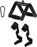 Cable Machine Attachment for Home Gym, Tricep Press LAT Pull Down Attachment, Cable Machine Accessories, Tricep Press Down Cable Attachment for Weight Fitness Multiple Options