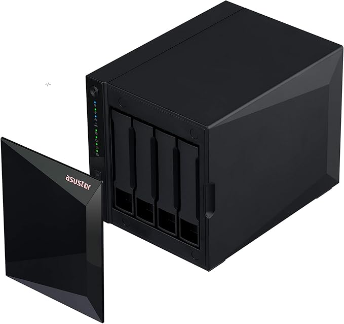 Asustor Drivestor 4 Pro Gen2 AS3304T v2, 4 Bay NAS, 1.7GHz Quad-Core, 2.5GbE Port, 2GB RAM DDR4, Best Value for Home Media Server, Network Attached Storage(Diskless)