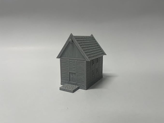 Tabletop Miniature Little Town Building Terrains Compatible with D&D RPG Wargaming - 18mm Scale Scenery with Medieval Style, Dioramas Building Set by HAUTICO