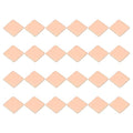 PATIKIL Copper Heatsink Pad Shims, 24 Pcs 20x20x0.8mm Copper Pad Shim IC Chipset GPU CPU Thermal Heatsink for Cooling Laptop Desktop Computer