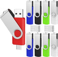 ABLAZE 32GB USB C Flash Drive 10 Pack, OTG USB 2.0 + Type C Memory Stick Dual Type C Thumb Drive Compatible with iPhone 16/15, Android Smartphone, Computers, Tablets, Mac,iPad,PC
