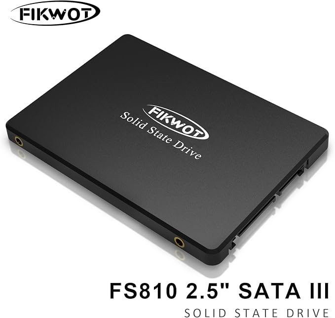 FS810 250GB SSD, 2.5" SSD SATA III 6Gb/s, Solid State Drives, Up to 560MB/s, 3D NAND TLC Flash, Internal SSD for Desktops and Laptops(Black)