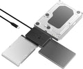 SABRENT USB Type-C to SSD/SATA/IDE 2.5/3.5/5.25-INCH Hard Drive Converter with UL Power Supply & LED Activity Lights [10TB Support] (USB-DS12)